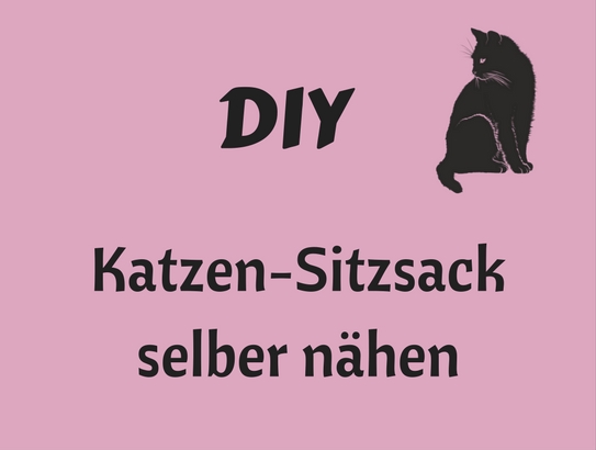 DIY Katzensitzsack selber naehen