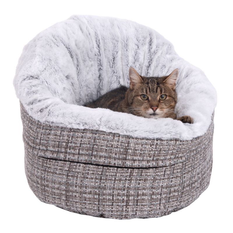 Katzenbett hoher weicher Rand