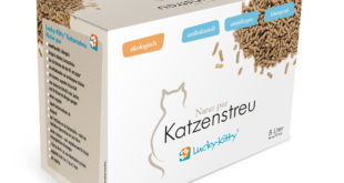 pflanzliche Katzenstreu Lucky Kitty